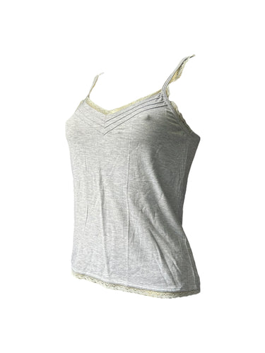 Grey cotton cami top (M/L)