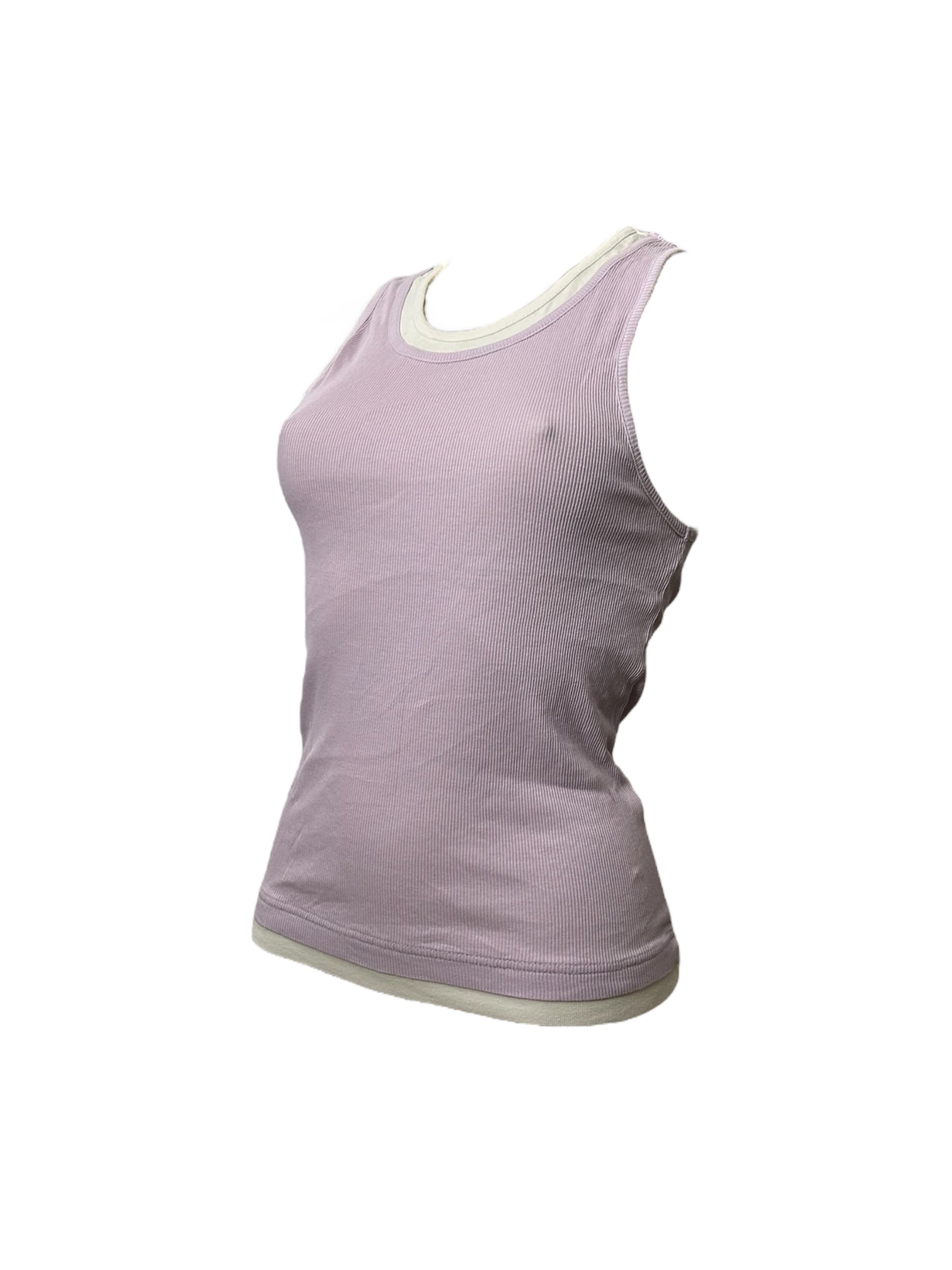 Lilac 2 in 1 tank top (S/M)