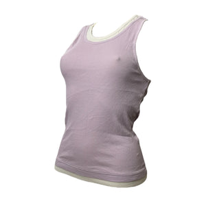 Lilac double 2 in 1 tank top (S/M)