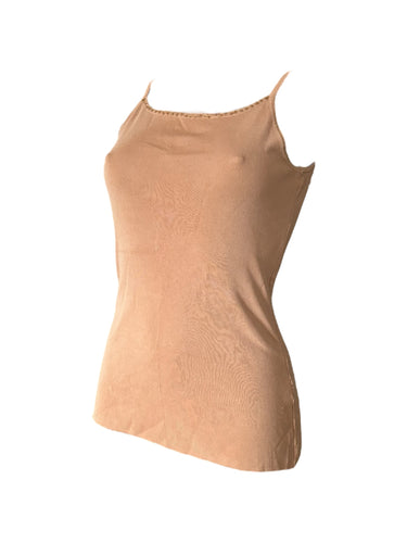 Beige knitted cami top (S)