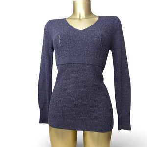 Purple wool  jumper (M/L)