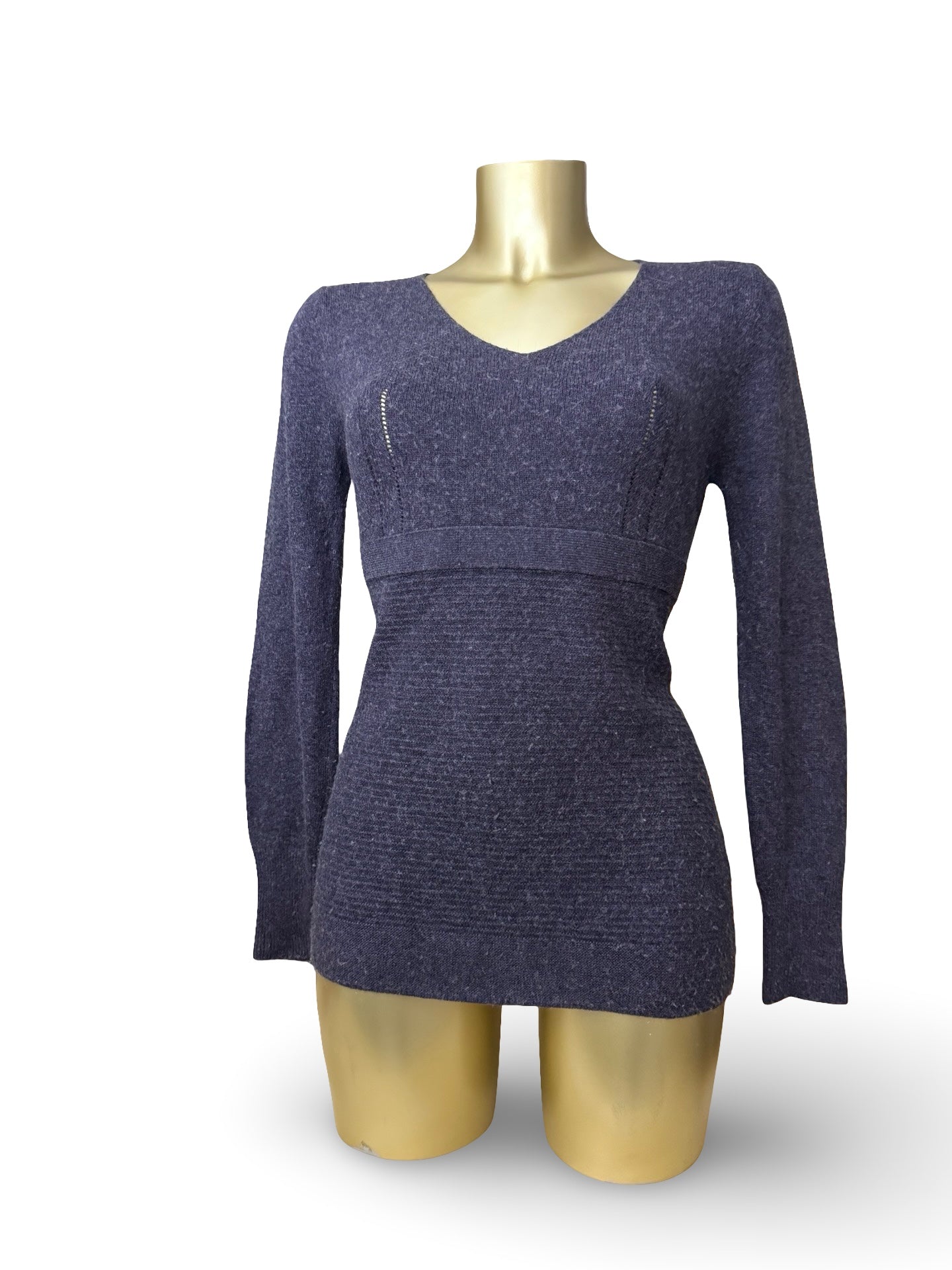 Purple wool  jumper (M/L)