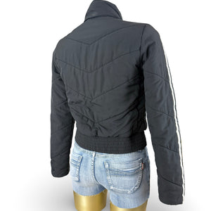 Black puffer jacket (M)