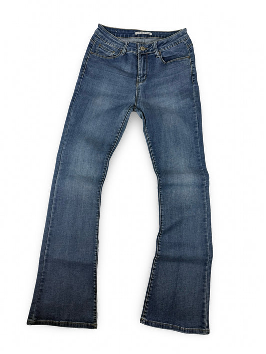 Blue denim  low waist flare / bootcut pants (S)