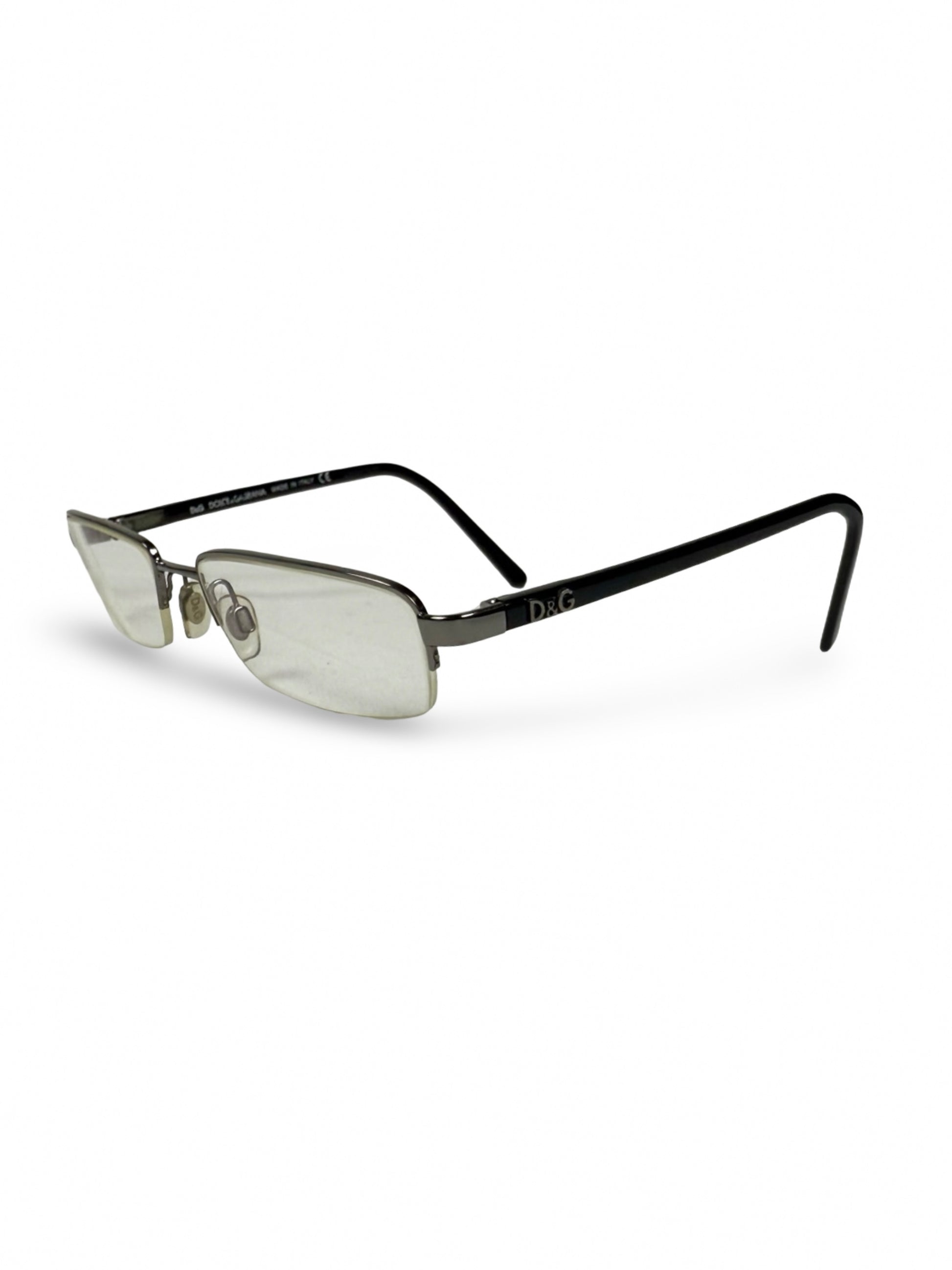 Black logo 2000s office siren glasses (no prescription)
