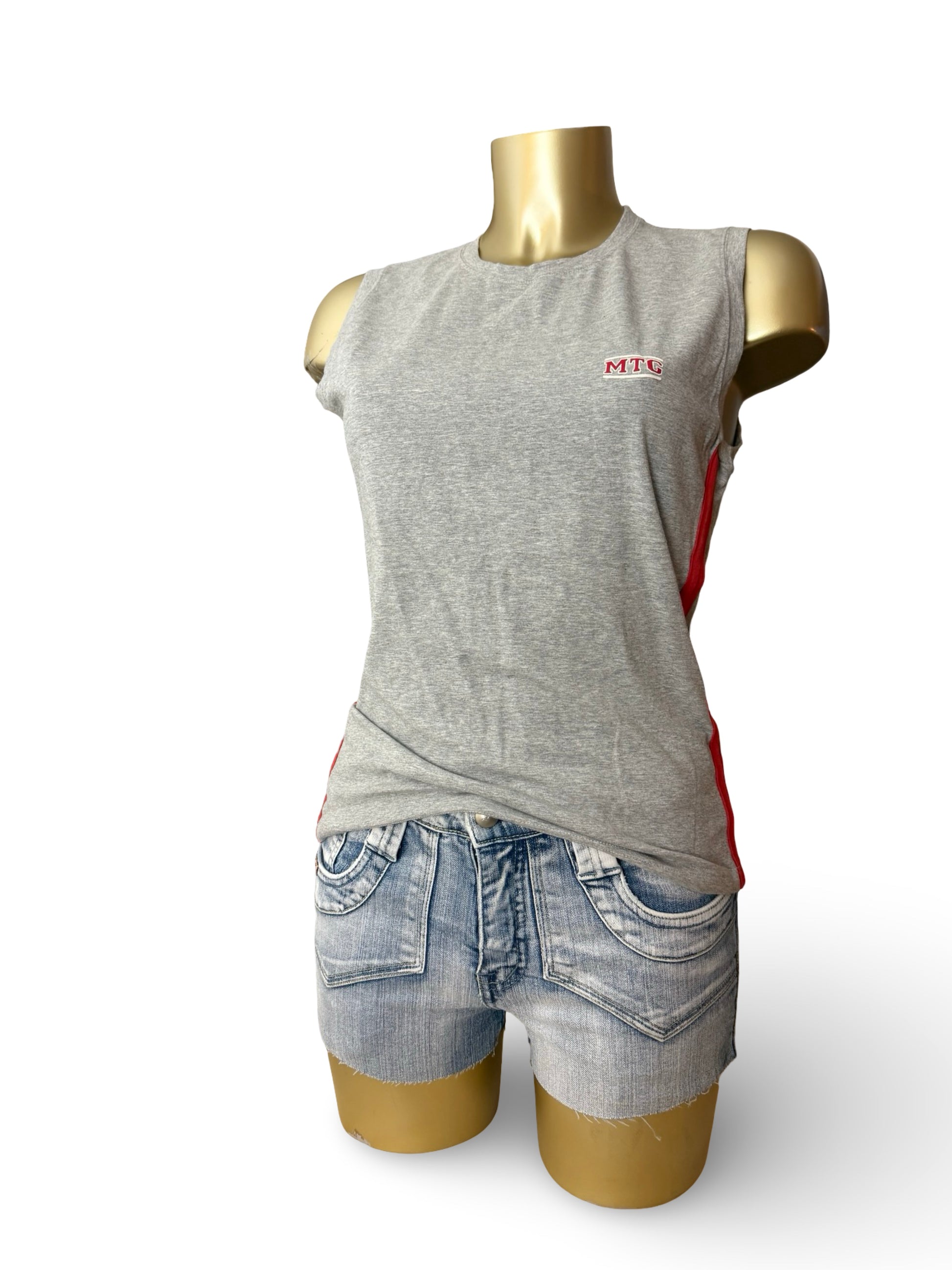 Grey cotton tank top (M/L)