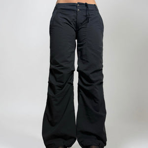 Black low rise joggers pants (S/M)