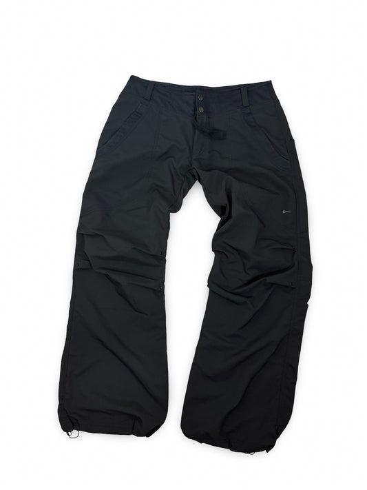 Black low rise joggers pants (S/M)