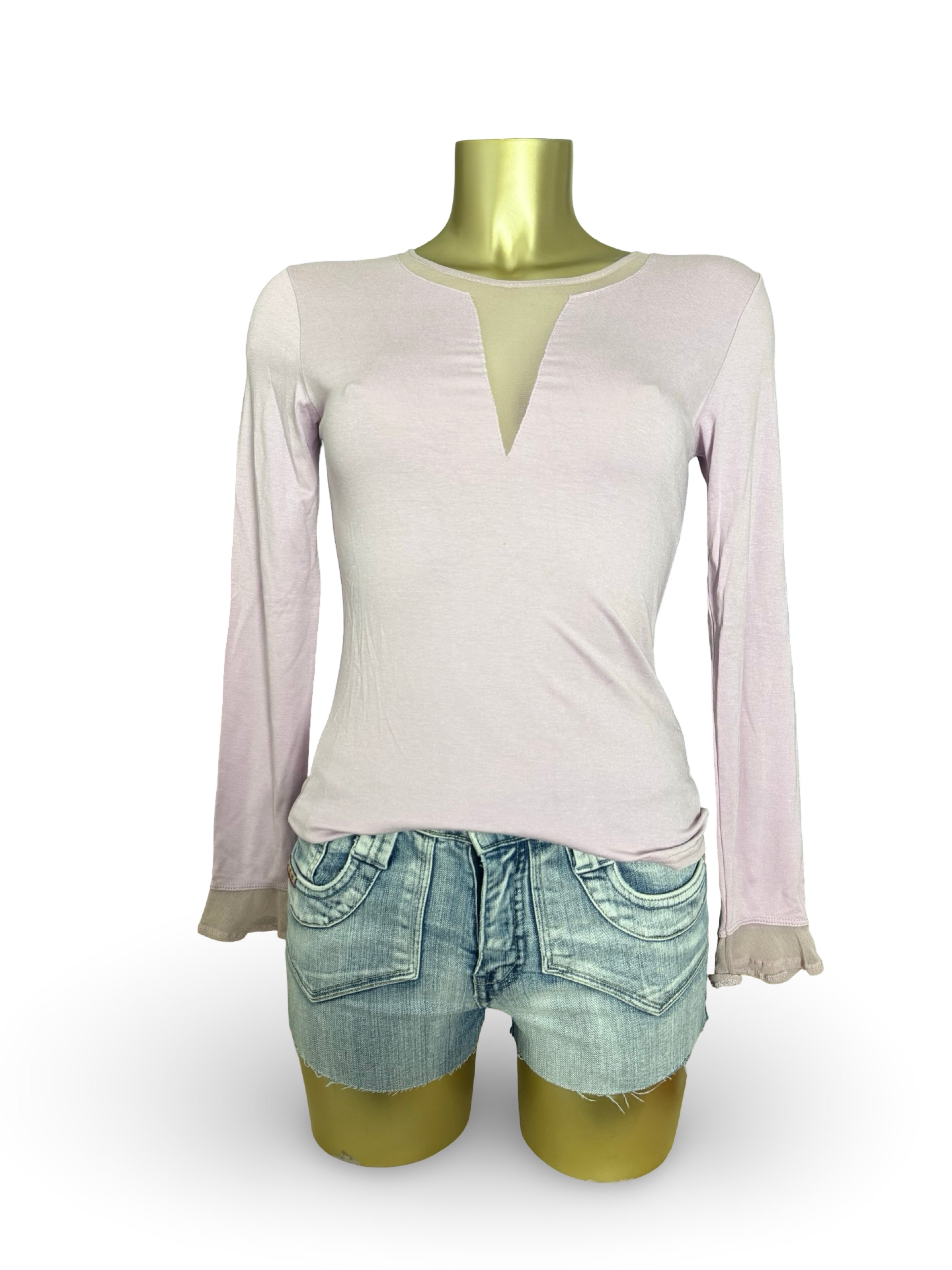 Lilac long sleeves top (S)