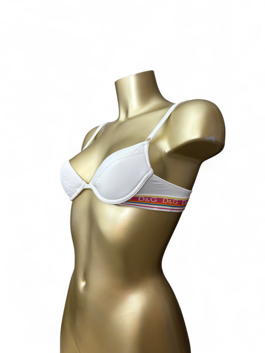White brand new logo bra (90B)